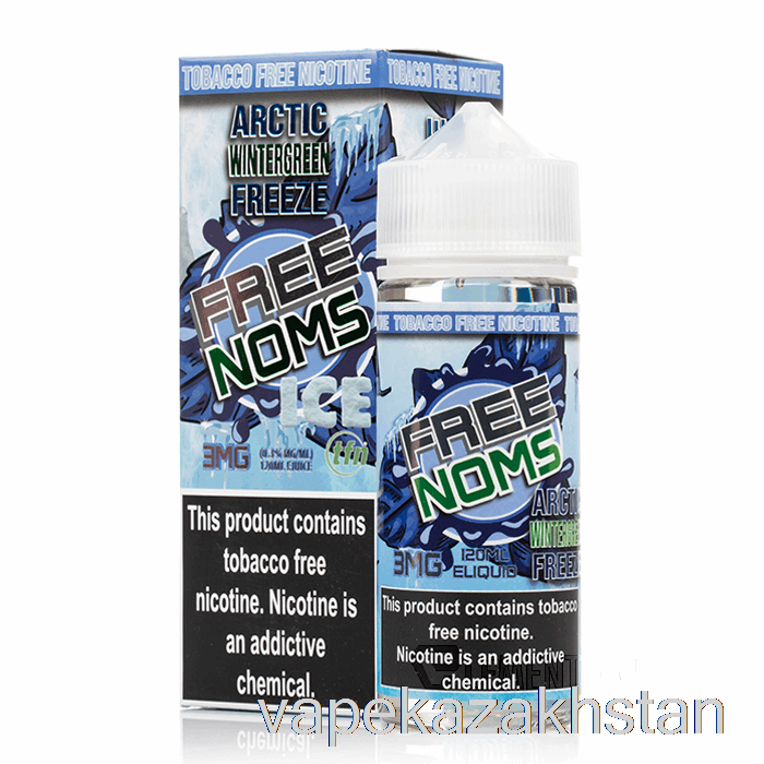 Vape Disposable Arctic Wintergreen - Nomenon E-Liquids - 120mL 6mg